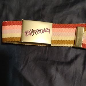 Billabong buckle belt